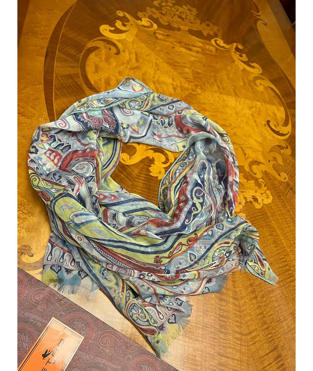 ETRO Шелковый шарф, фото 7