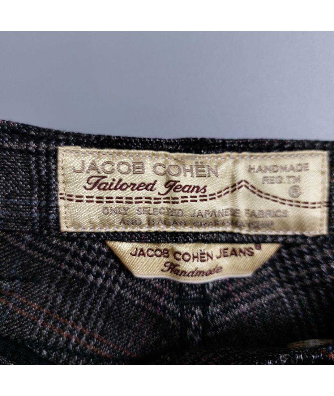 JACOB COHEN Коричневые шерстяные шорты, фото 3