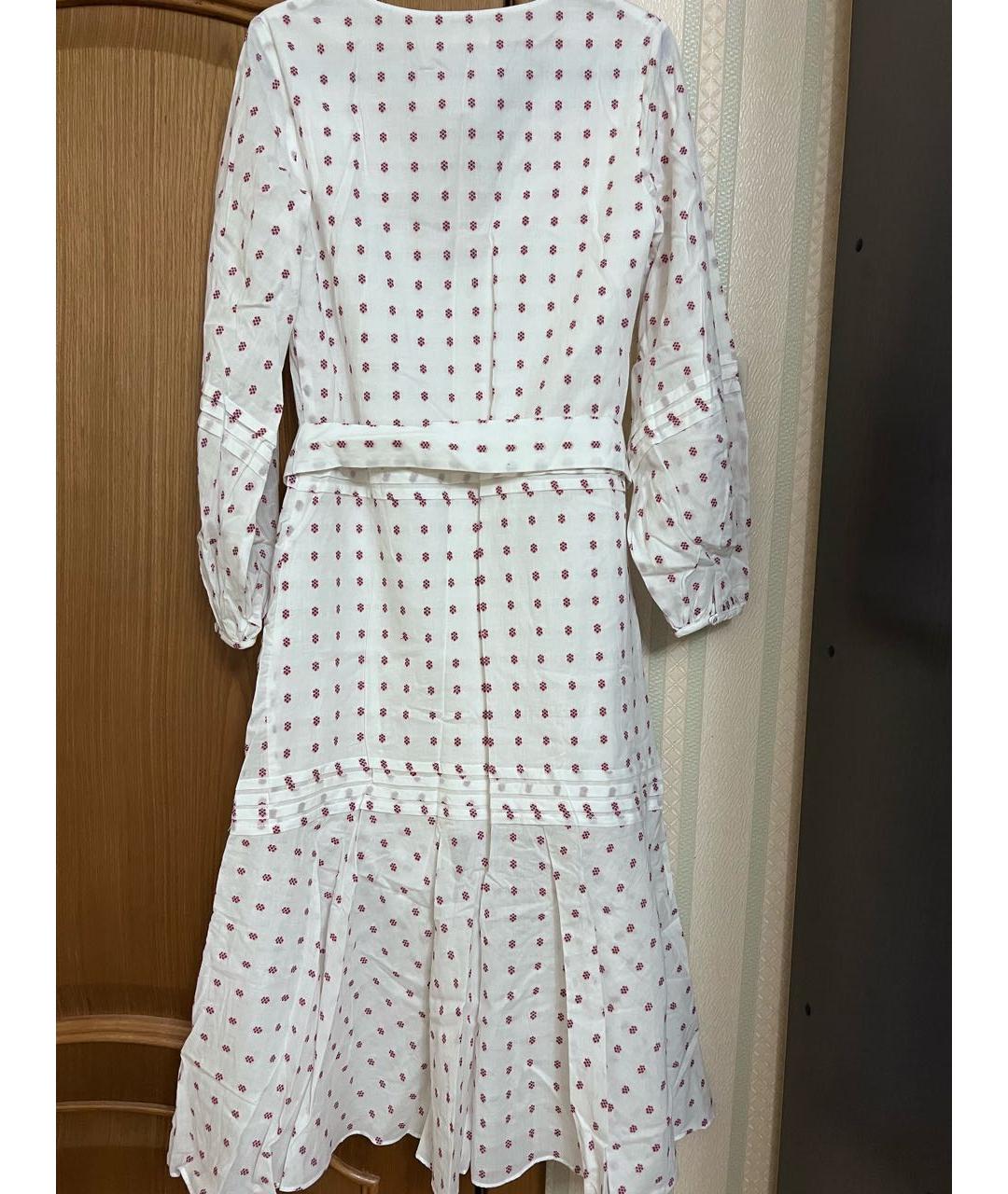 STEVIE MAY Белое хлопковое повседневное платье, фото 2