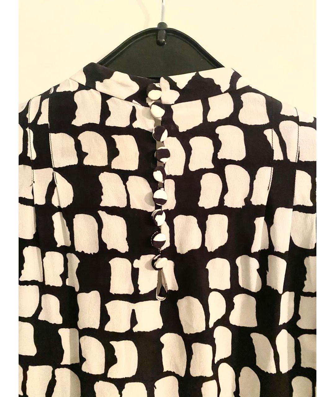 SAINT LAURENT Черное шелковое коктейльное платье, фото 4