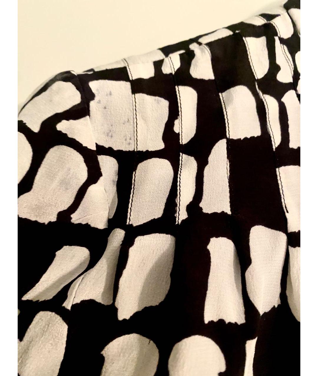 SAINT LAURENT Черное шелковое коктейльное платье, фото 8