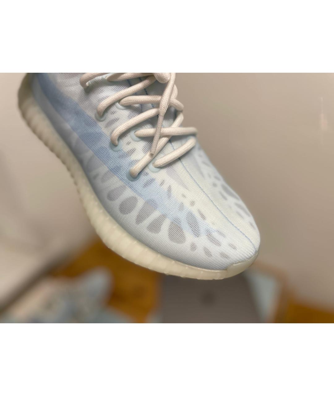ADIDAS YEEZY Голубые кроссовки, фото 6