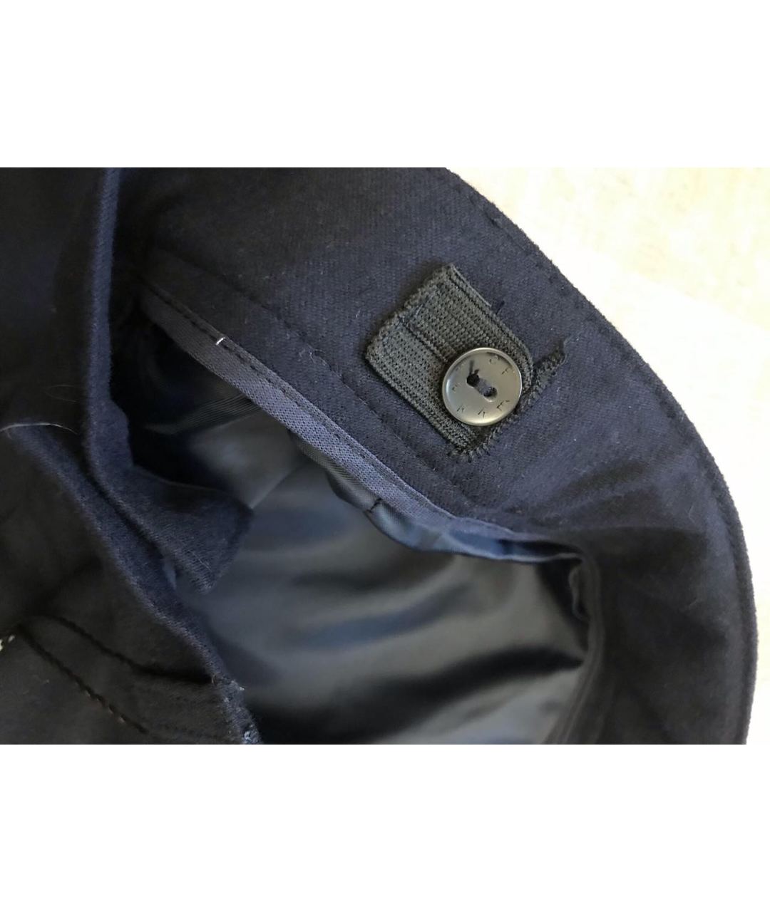 GIANFRANCO FERRE Темно-синие шерстяные брюки и шорты, фото 5