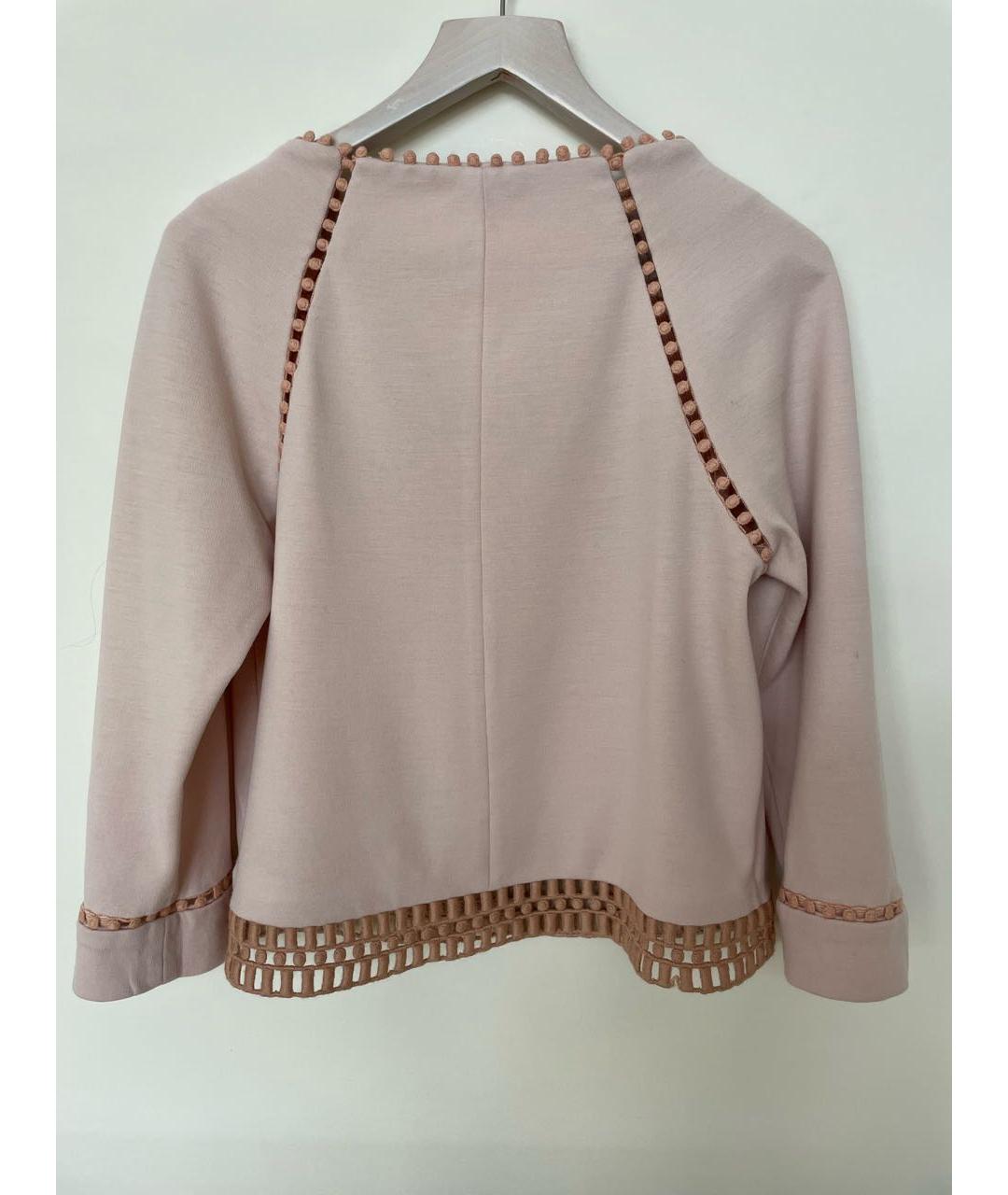 CHLOE Розовый шерстяной джемпер / свитер, фото 2