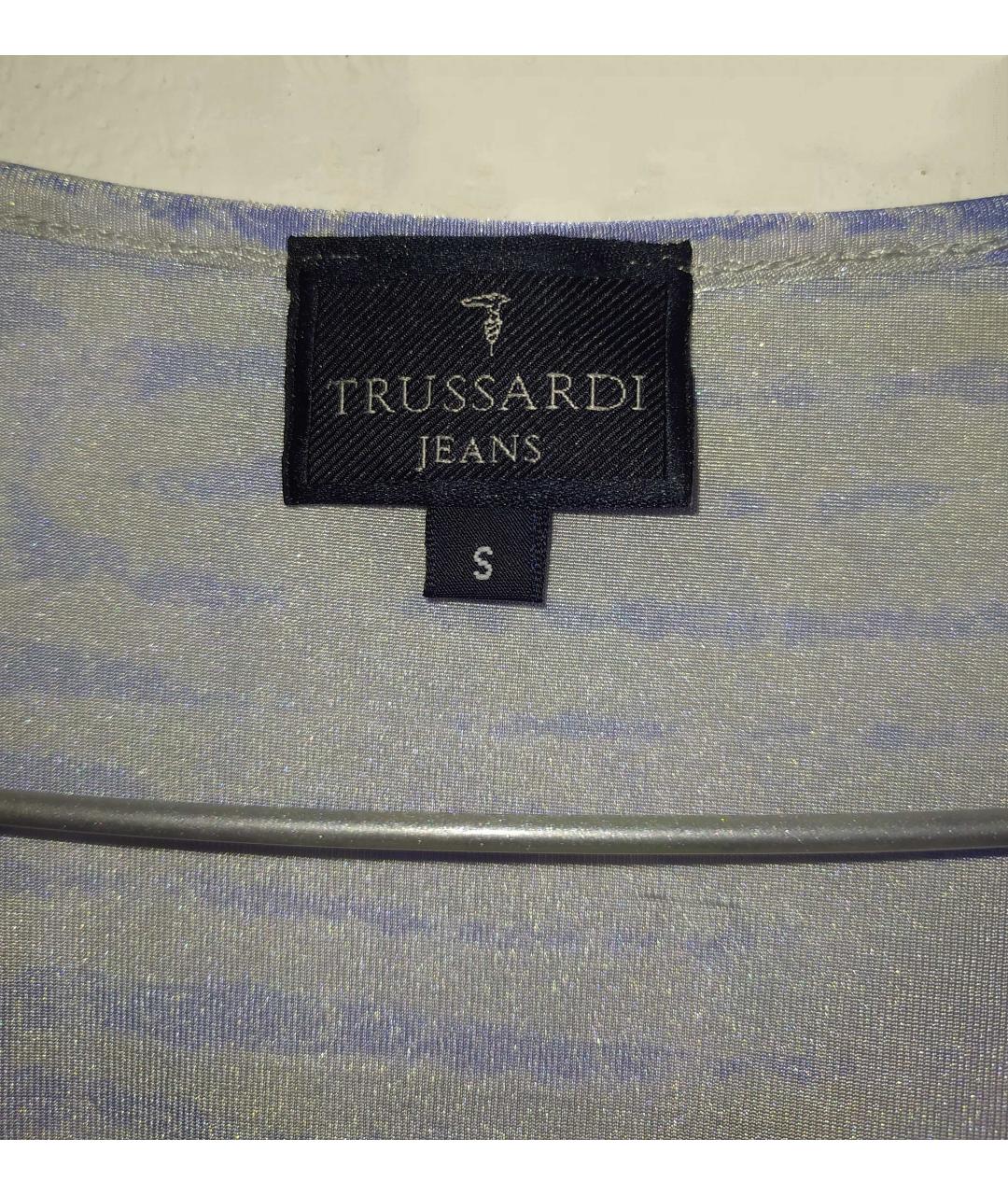 TRUSSARDI JEANS Полиамидовая блузы, фото 3