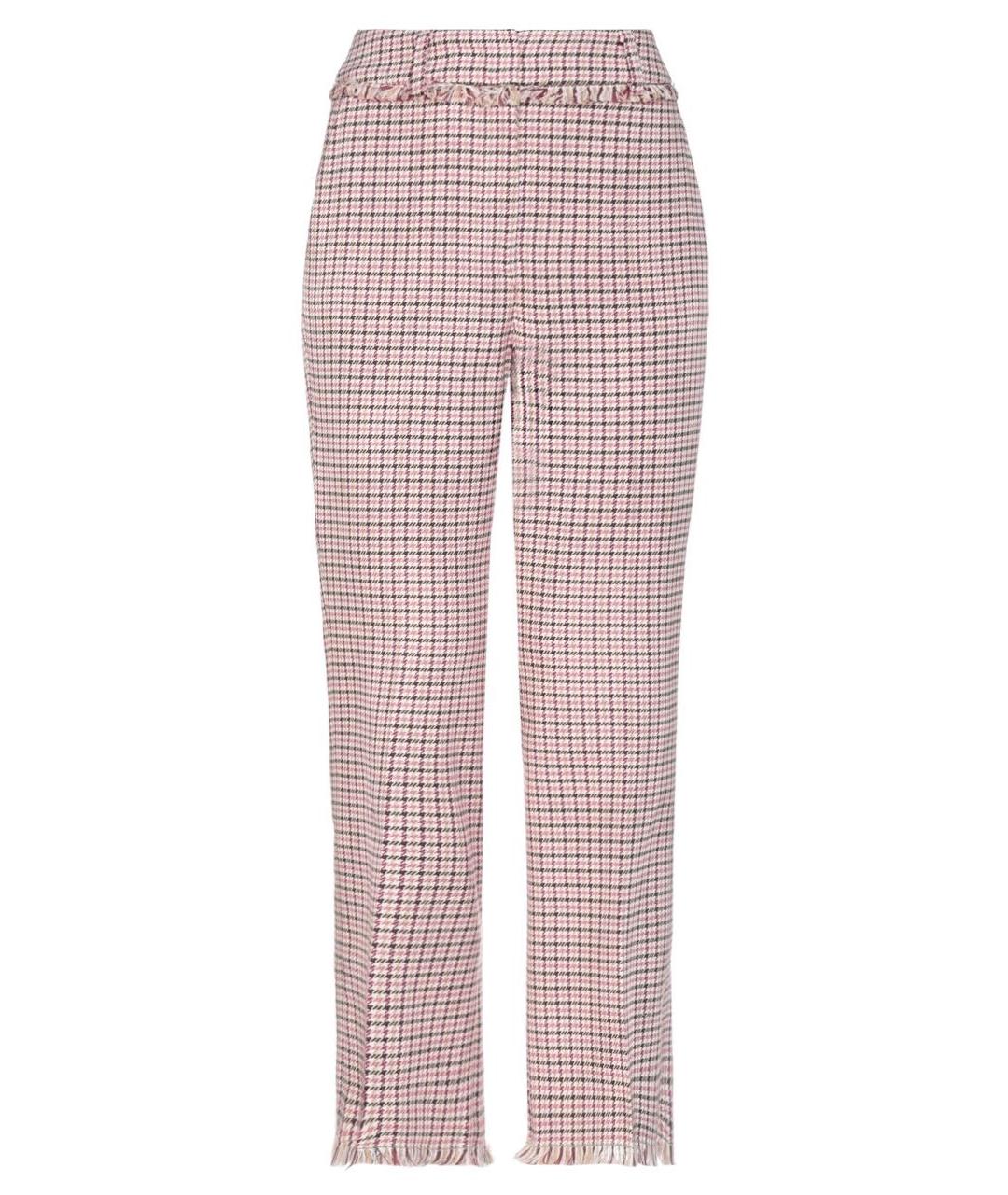 WEEKEND MAX MARA Розовые прямые брюки, фото 8