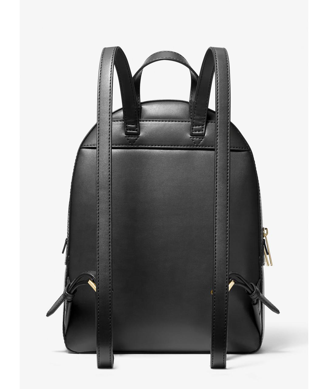 MICHAEL KORS Черный кожаный рюкзак, фото 2