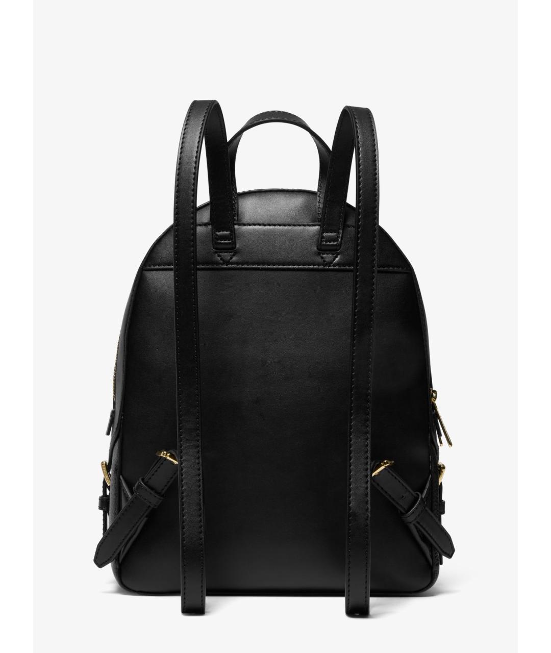 MICHAEL KORS Черный кожаный рюкзак, фото 7