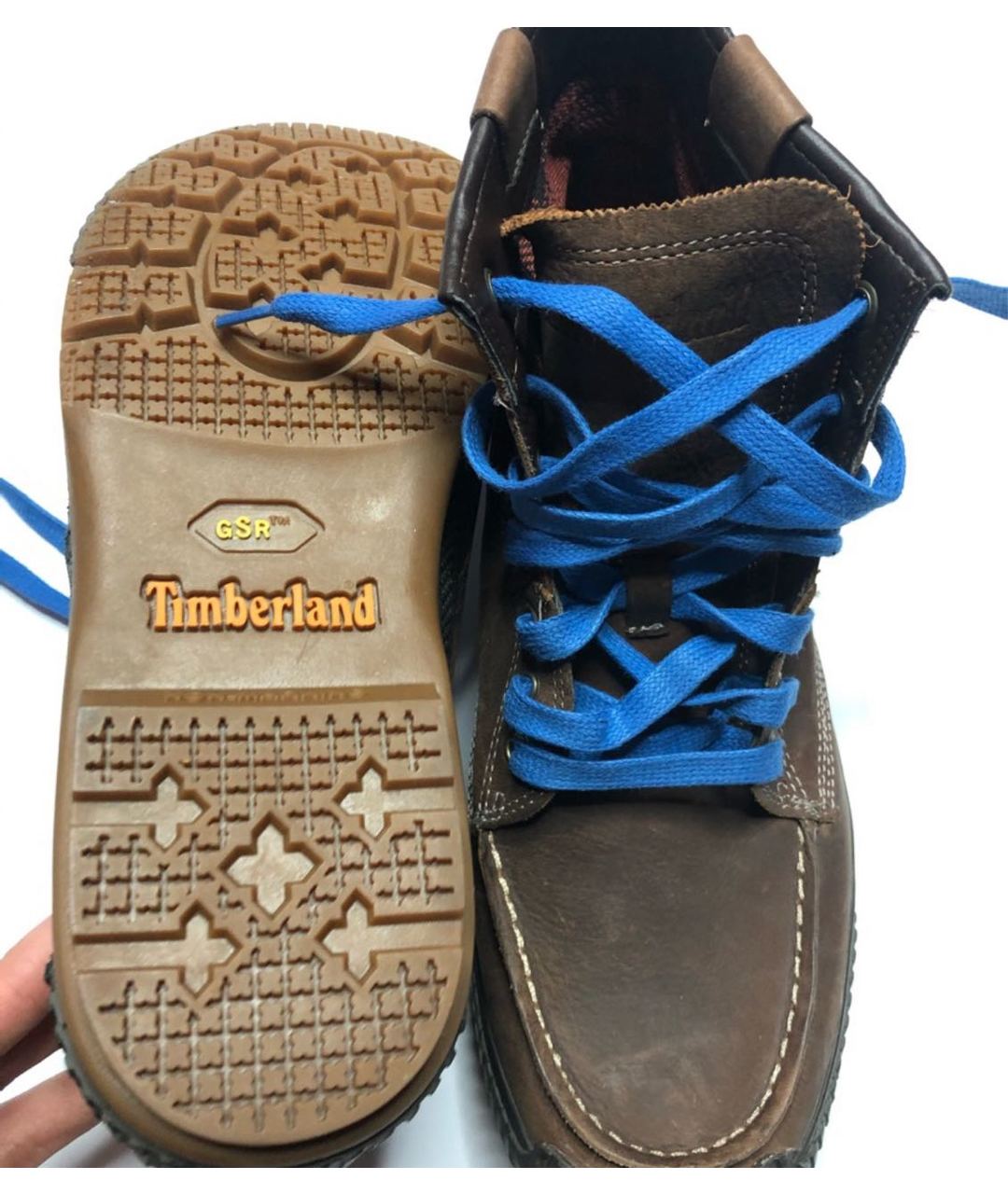 TIMBERLAND Коричневые нубуковые высокие ботинки, фото 4