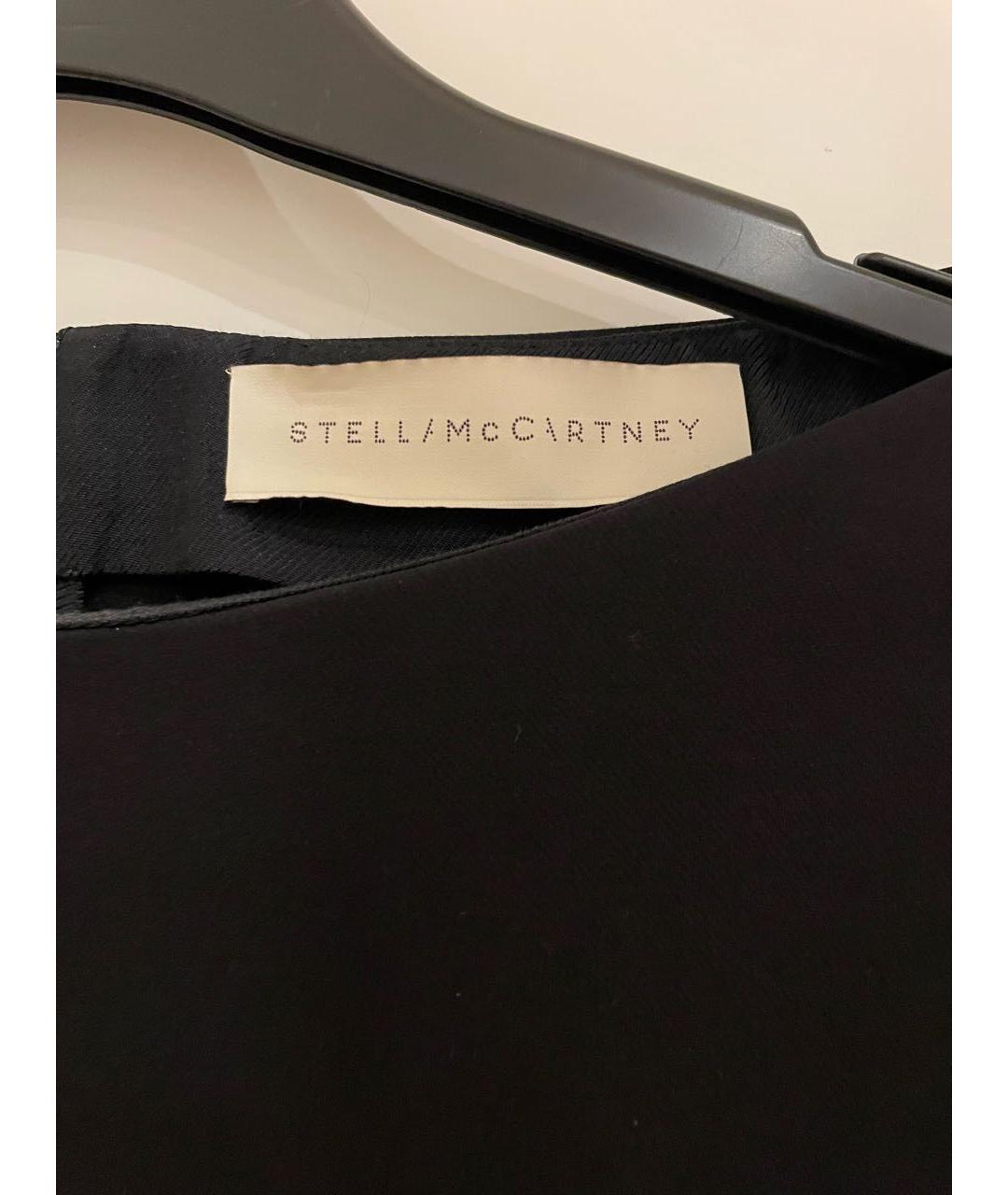 STELLA MCCARTNEY Черное полиэстеровое коктейльное платье, фото 3