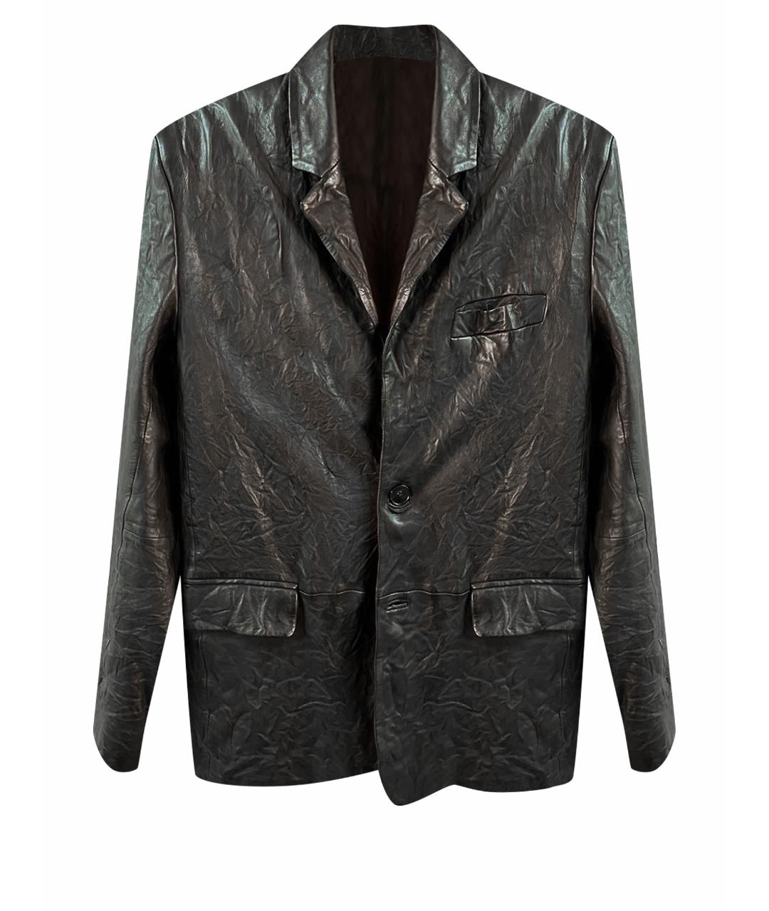 ZADIG & VOLTAIRE Черный кожаный пиджак, фото 1
