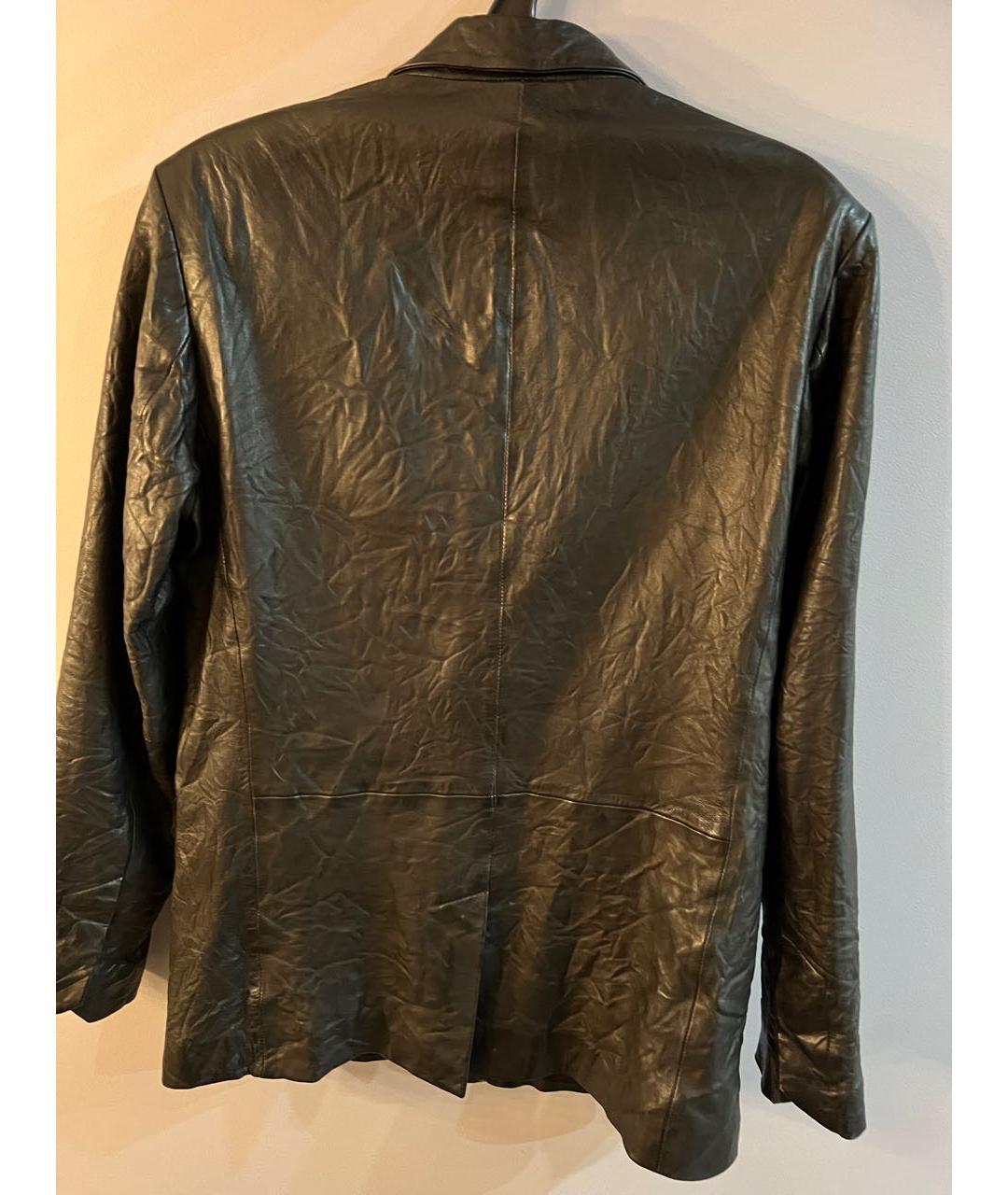 ZADIG & VOLTAIRE Черный кожаный пиджак, фото 2