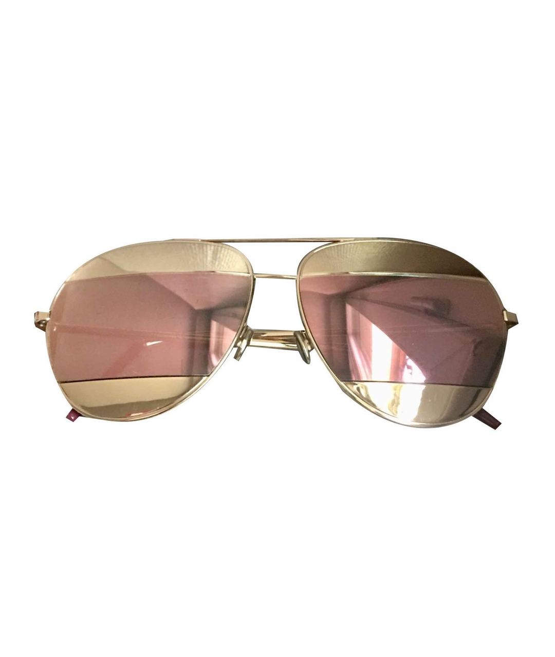 CHRISTIAN DIOR PRE-OWNED Розовые солнцезащитные очки, фото 1