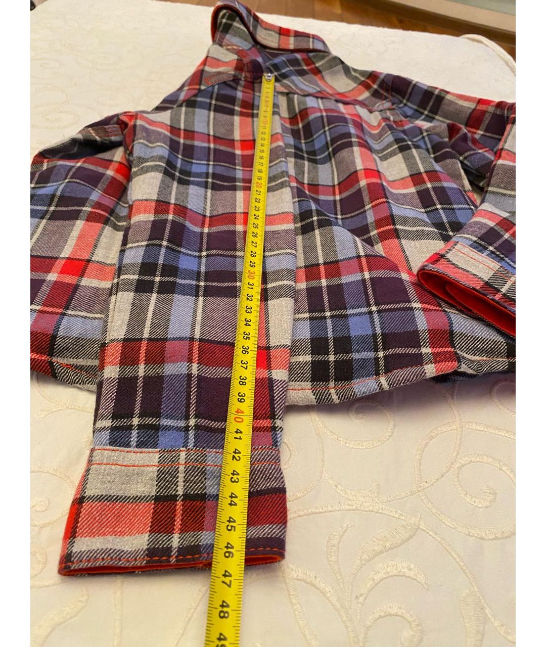 KENZO KIDS Мульти хлопковая детская рубашка, фото 6