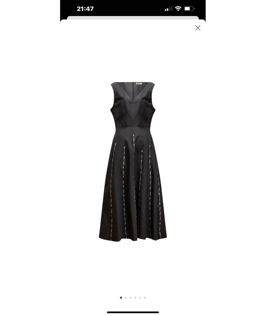 BOTTEGA VENETA Черное платье, фото 5