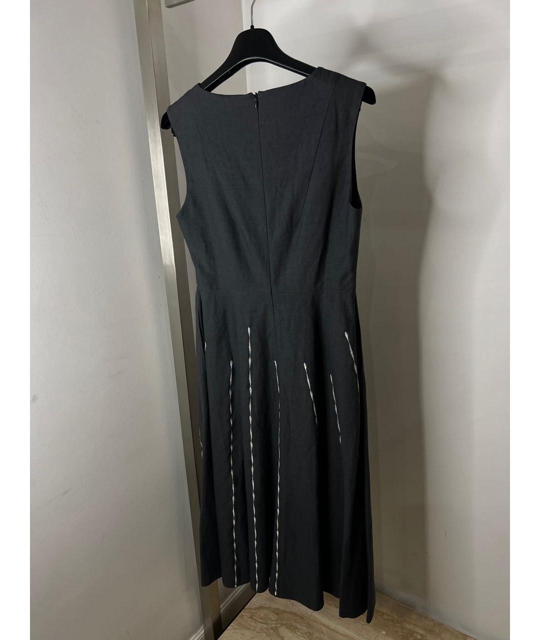 BOTTEGA VENETA Черное платье, фото 3