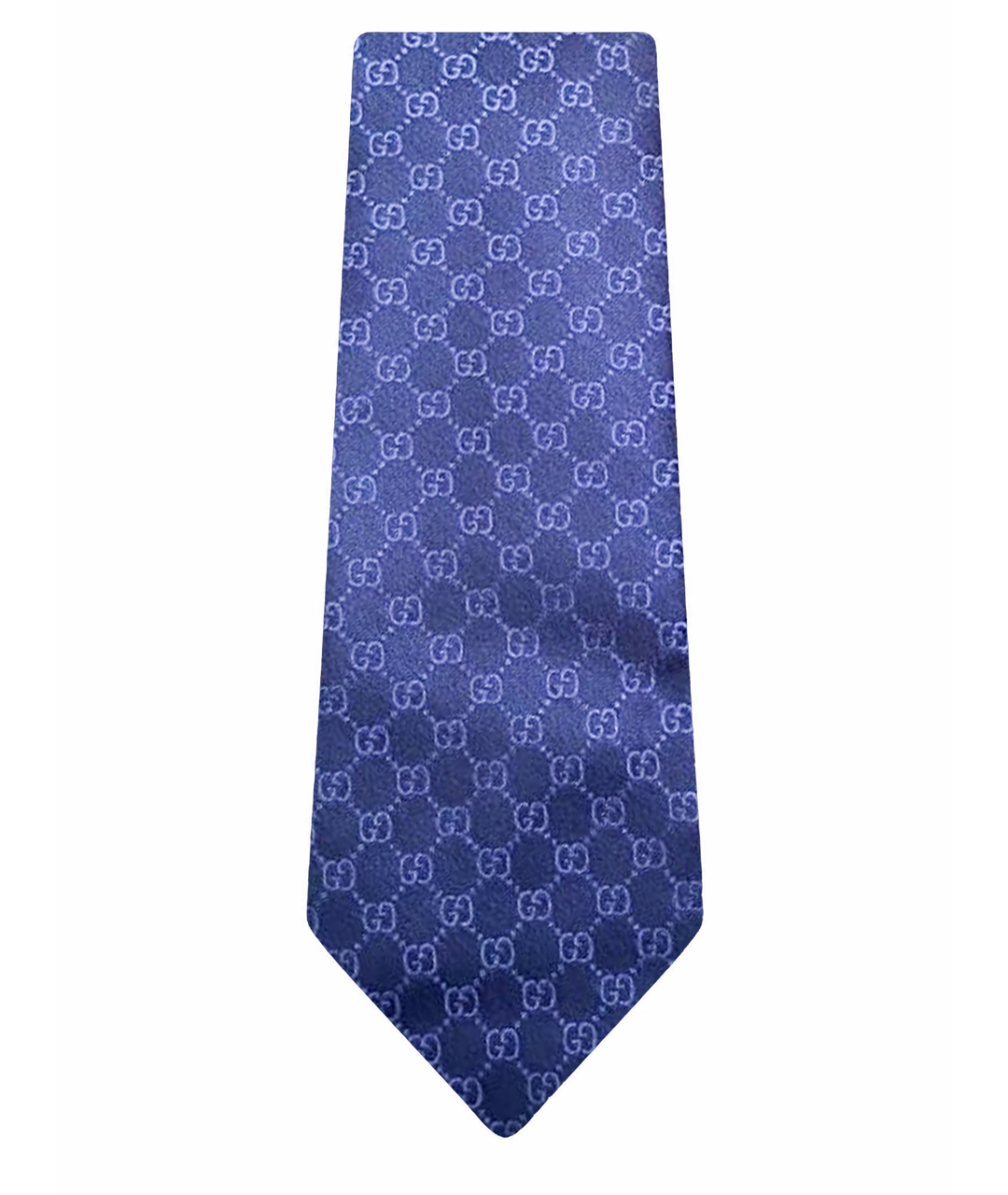 GUCCI Синий шелковый галстук, фото 1