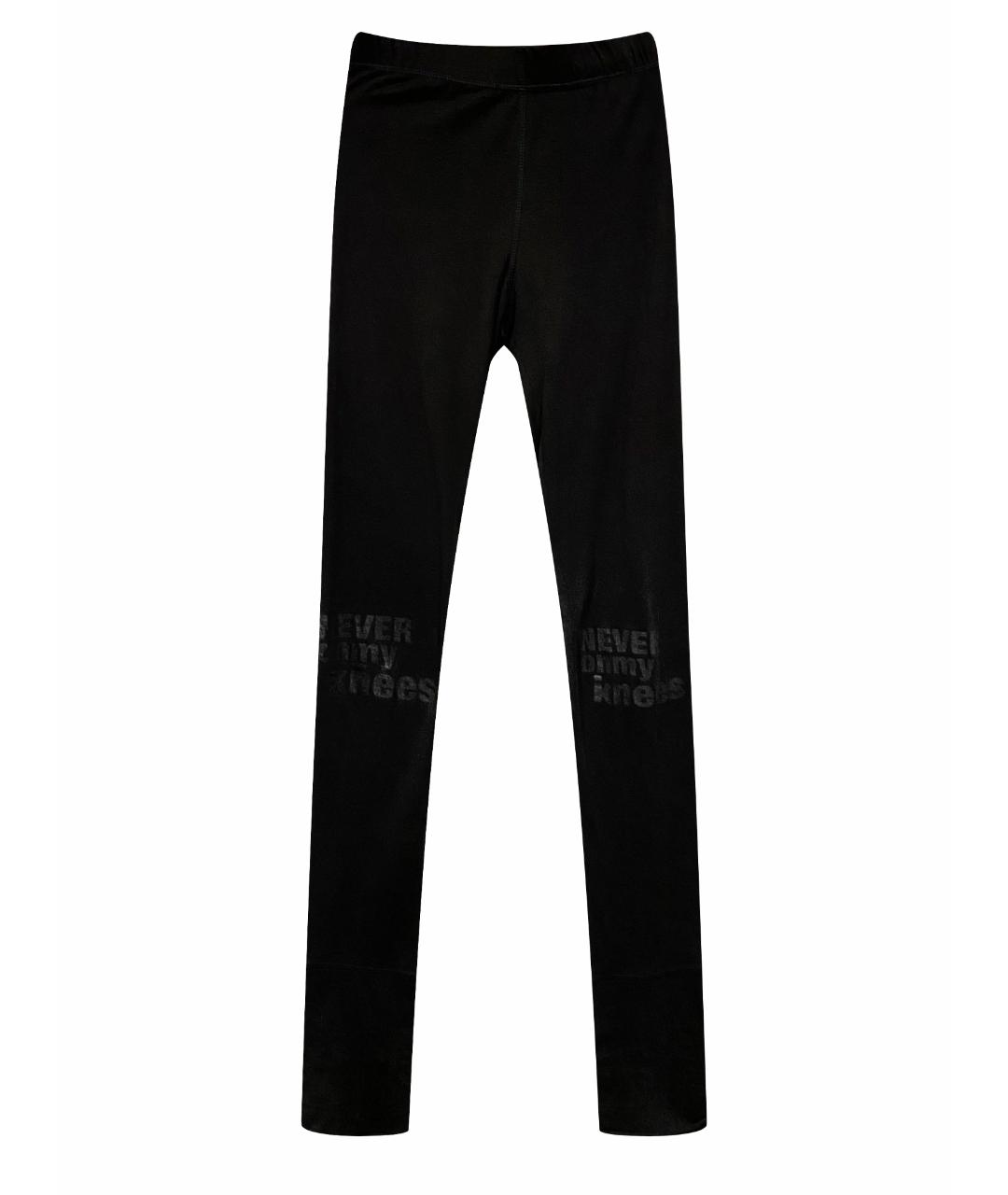 BARBARA I GONGINI Черные хлопковые спортивные брюки и шорты, фото 1