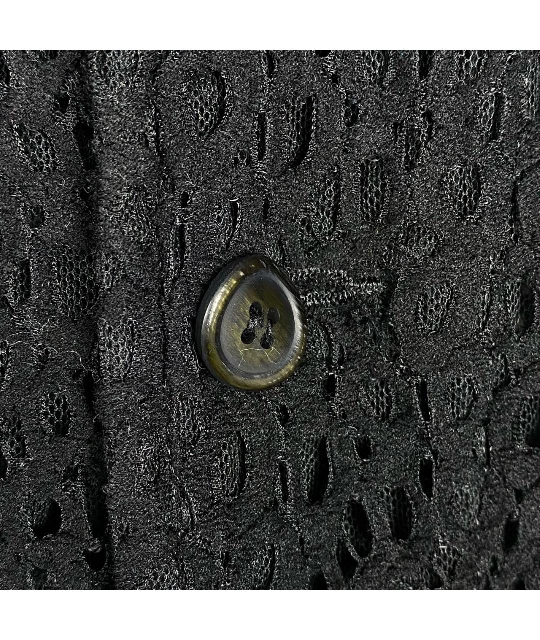 COMME DES GARÇONS Черный полиэстеровый жакет/пиджак, фото 5