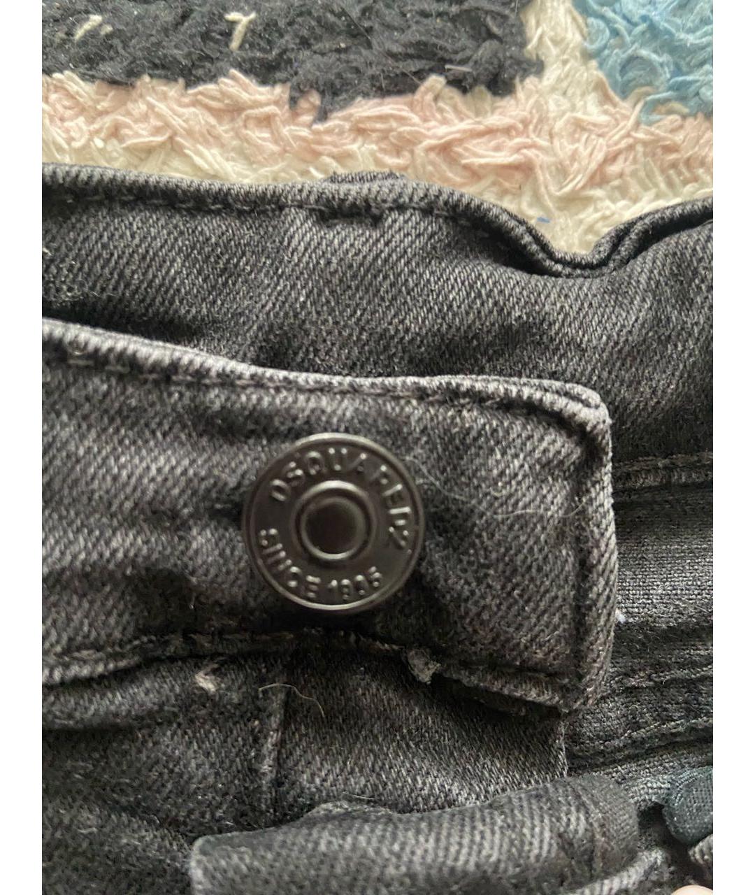 DSQUARED2 Серые деним детские джинсы, фото 5