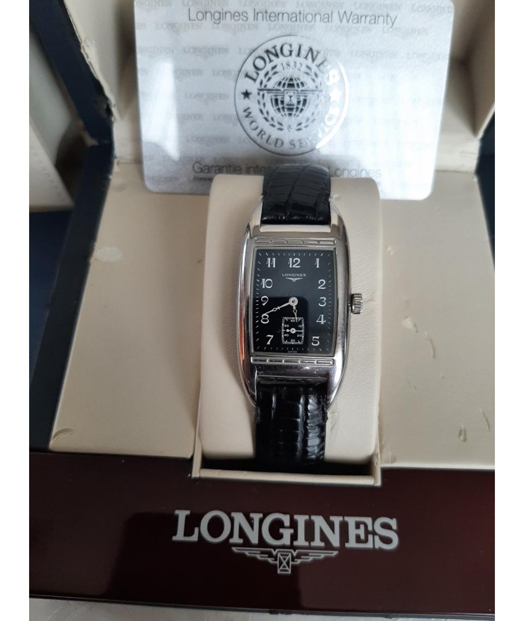 LONGINES Серебряные латунные часы, фото 4