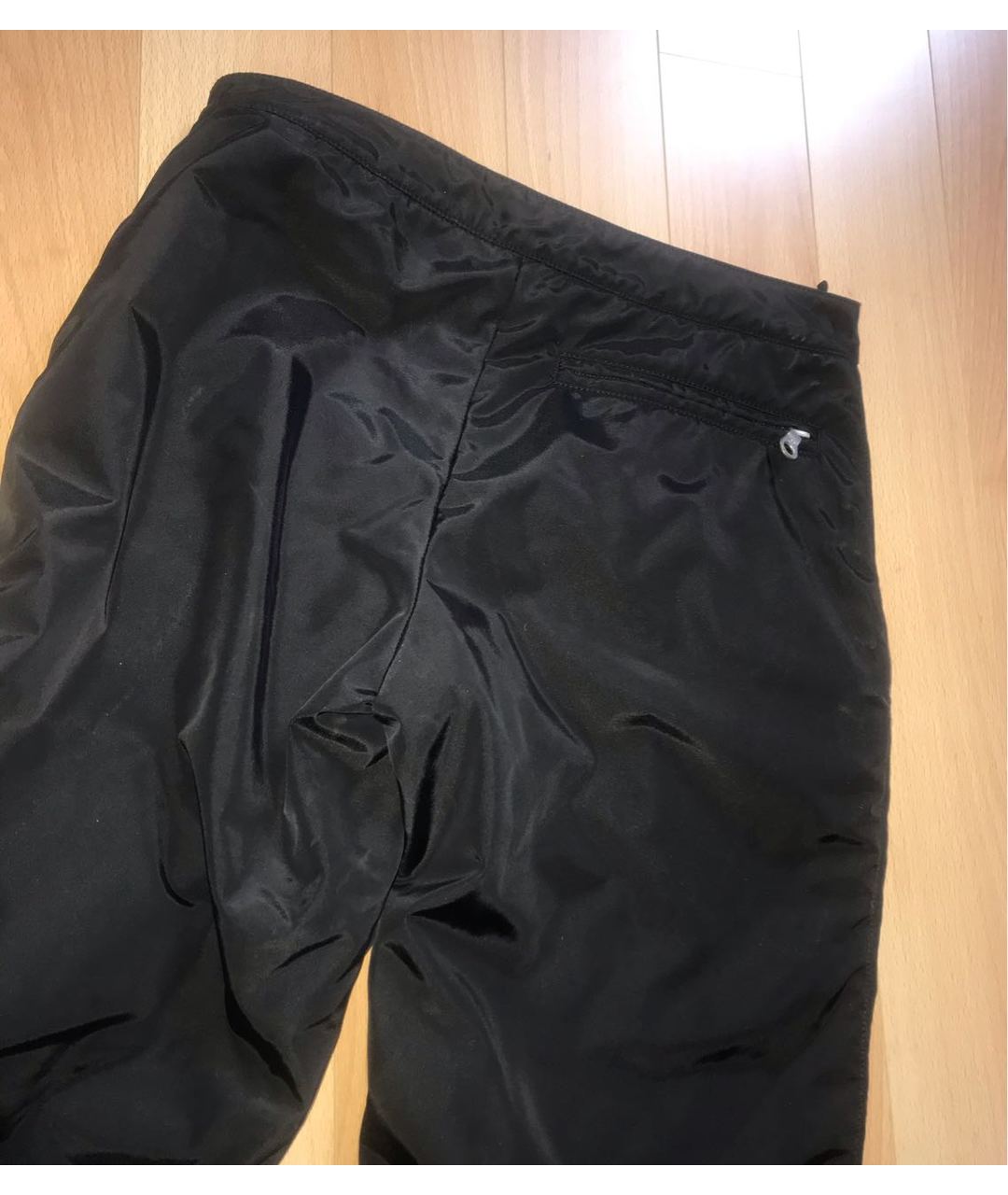 CHANEL PRE-OWNED Черные прямые брюки, фото 5