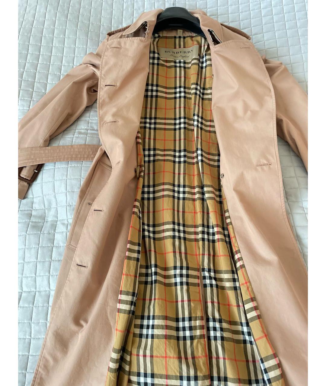 BURBERRY Бежевый тренч/плащ, фото 6