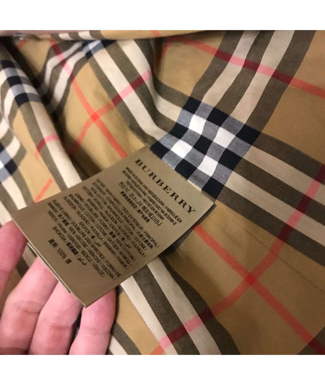 BURBERRY Бежевый тренч/плащ, фото 4