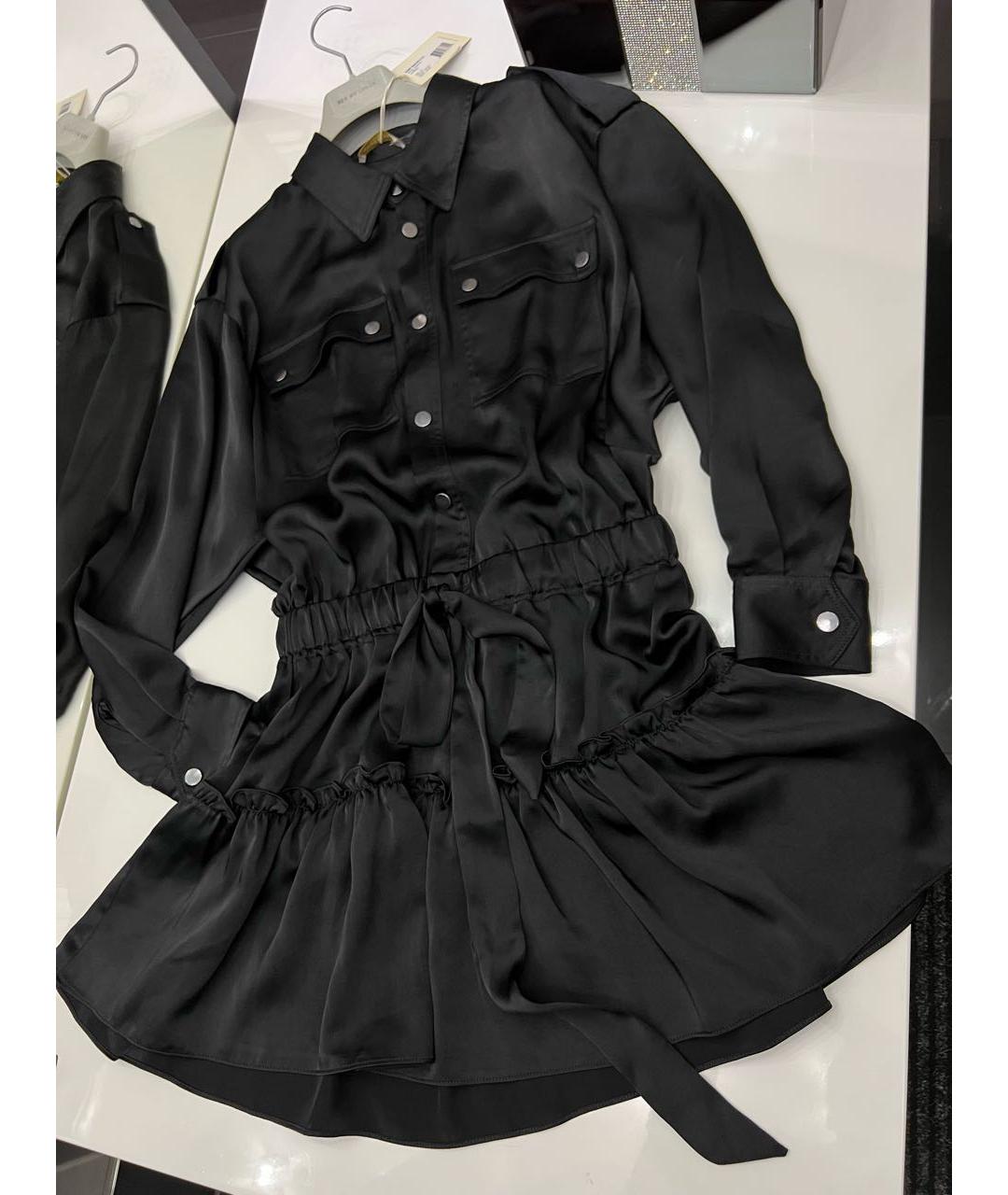 RAMY BROOK Черное полиэстеровое платье, фото 8