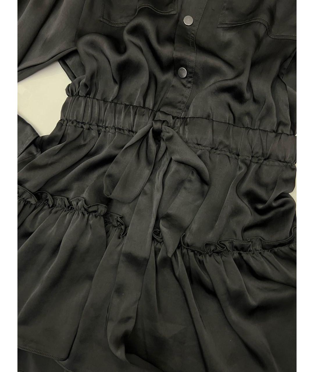RAMY BROOK Черное полиэстеровое платье, фото 6