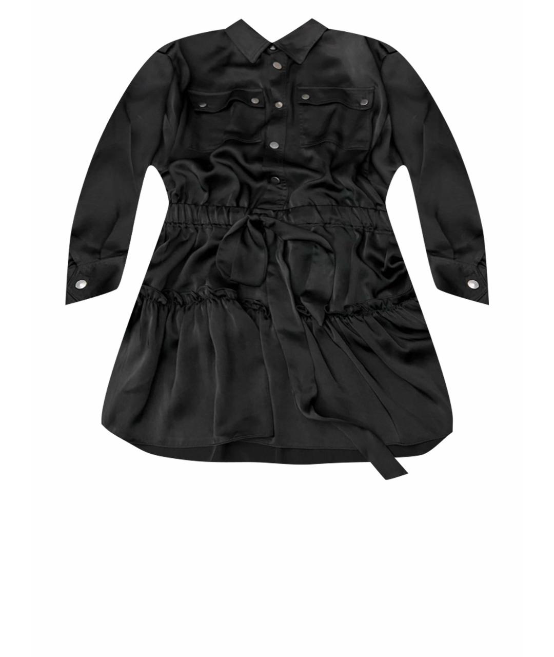 RAMY BROOK Черное полиэстеровое платье, фото 1