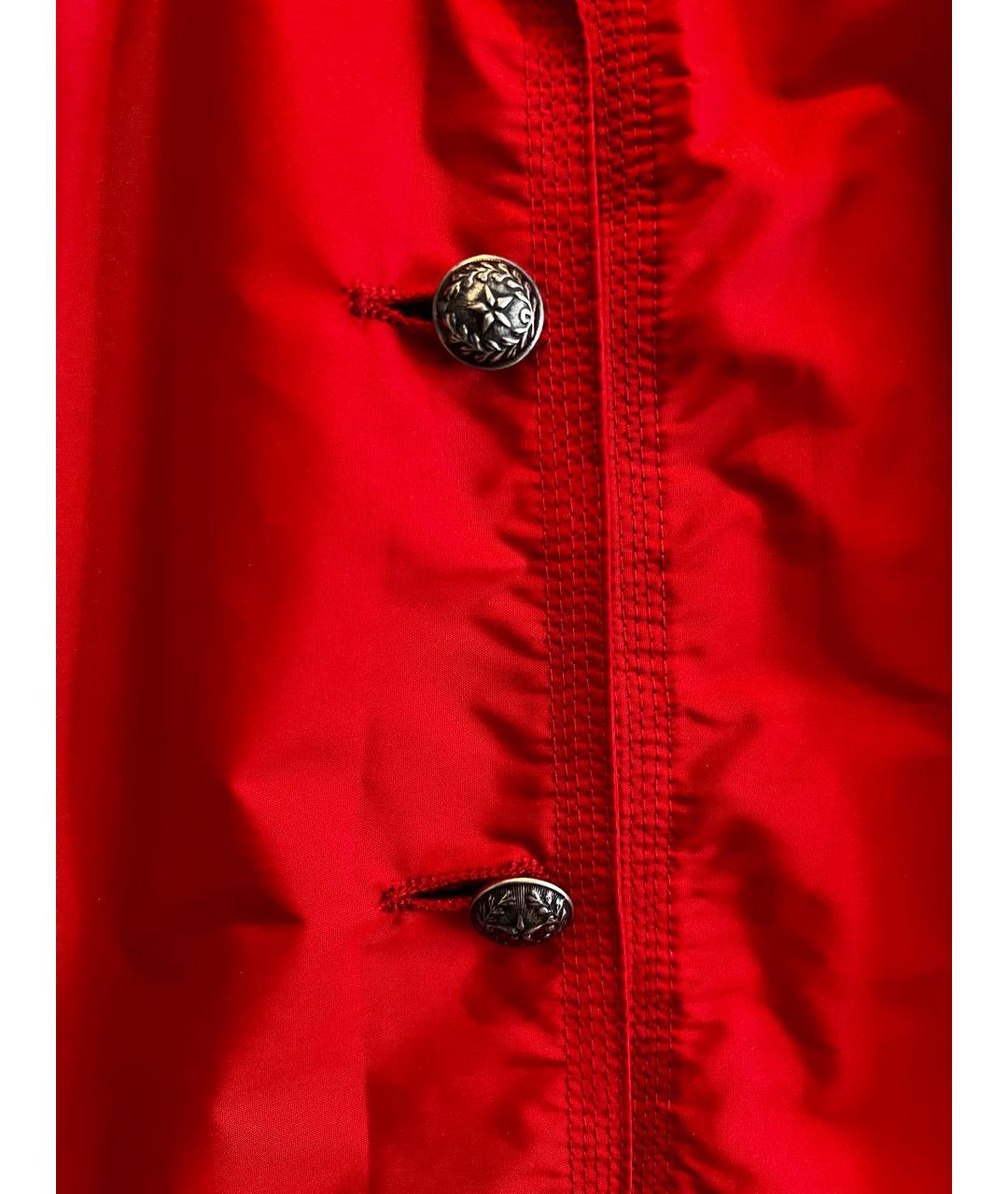 ERMANNO SCERVINO Красный полиэстеровый жилет, фото 8