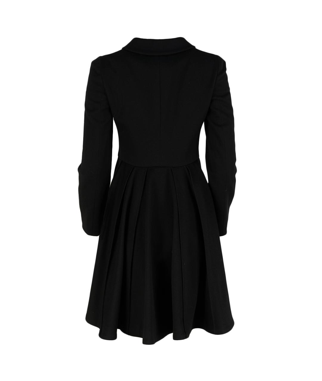 ARMANI COLLEZIONI Черное шерстяное пальто, фото 2