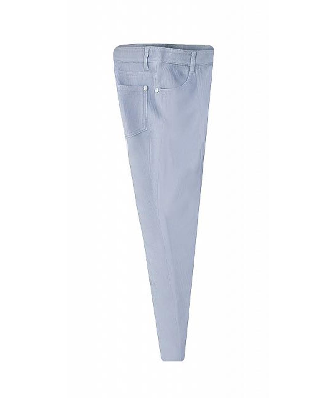 CHANEL Синие брюки узкие, фото 3