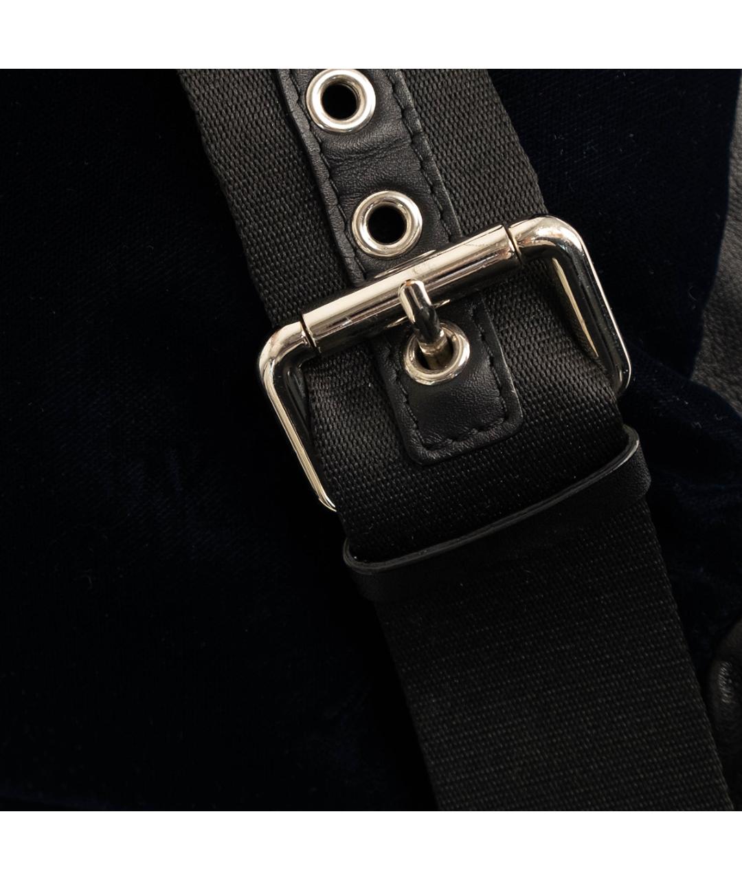 GIUSEPPE ZANOTTI DESIGN Черный кожаный рюкзак, фото 5