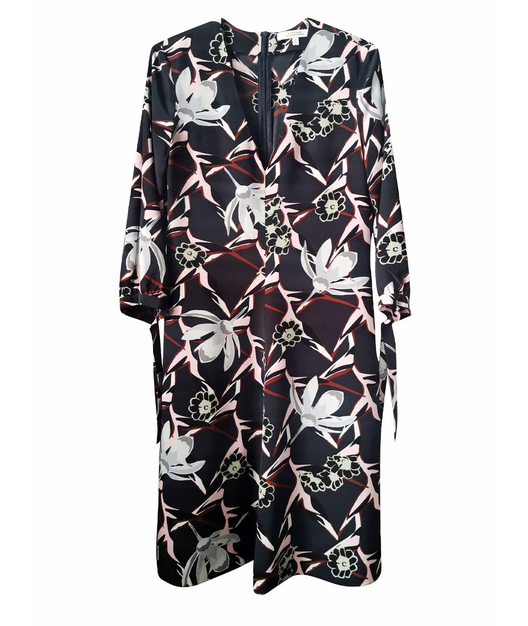 DOROTHEE SCHUMACHER Коричневое шелковое повседневное платье, фото 1
