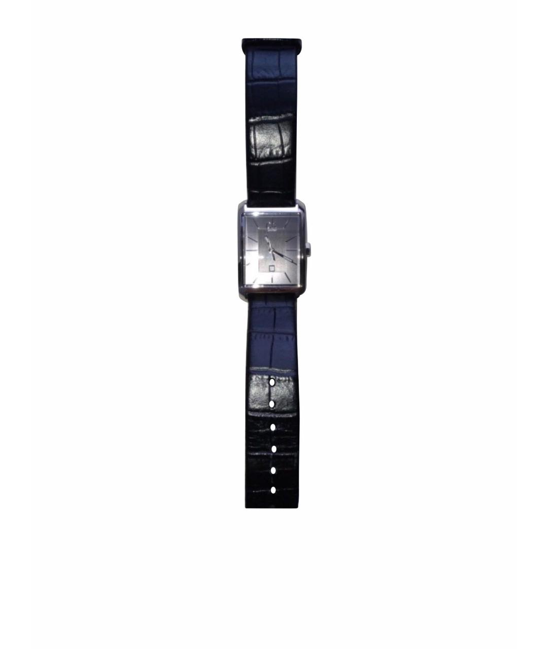CALVIN KLEIN Черные стальные часы, фото 1