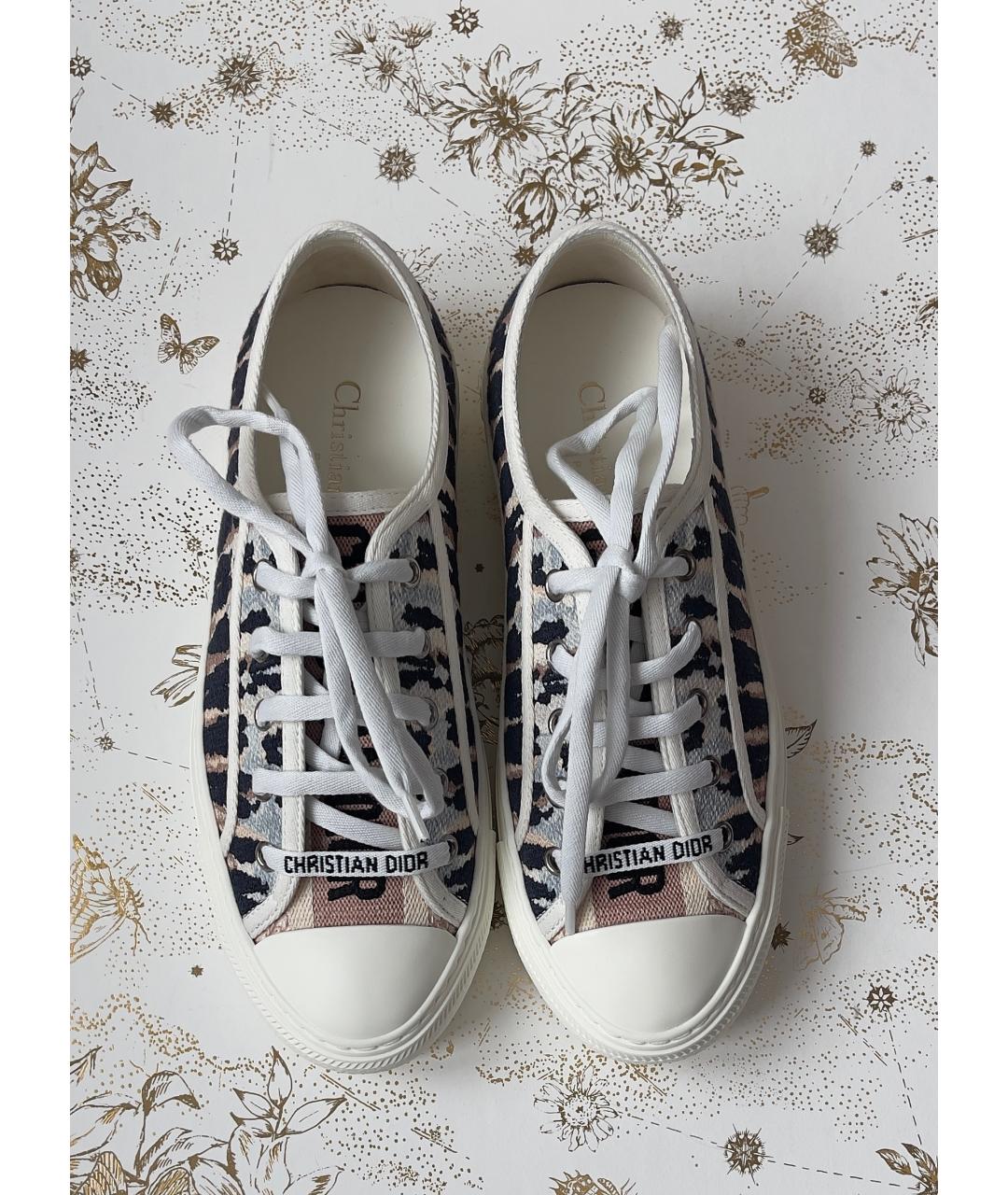 CHRISTIAN DIOR Мульти кеды, фото 3