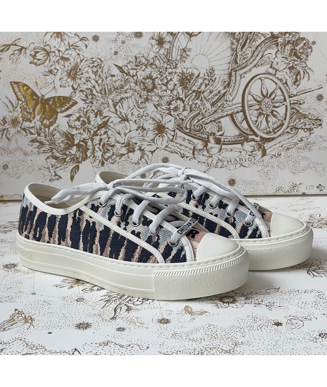 CHRISTIAN DIOR Мульти кеды, фото 5