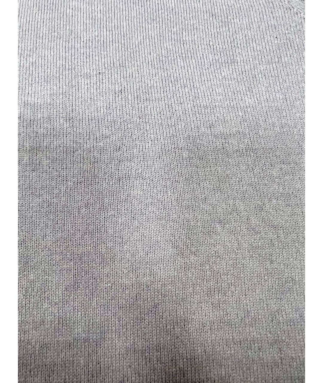 BALLANTYNE Серый кашемировый джемпер / свитер, фото 5