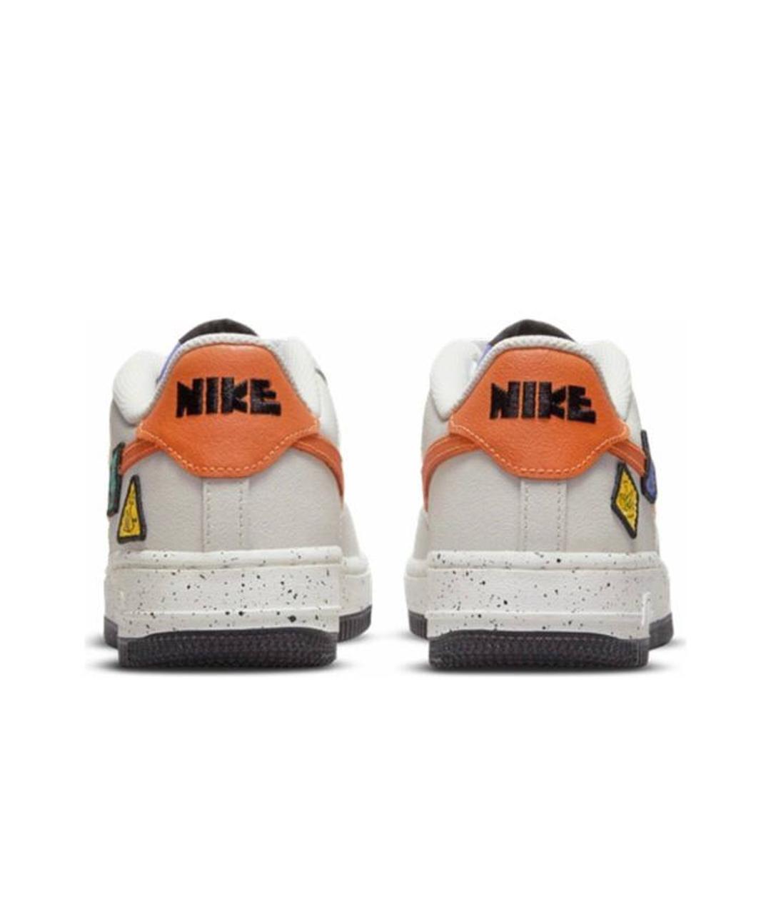 NIKE Белые кожаные кроссовки, фото 4