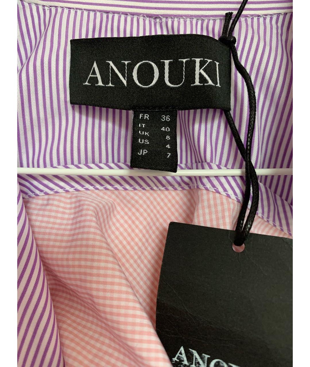 ANOUKI Розовая хлопковая рубашка, фото 3