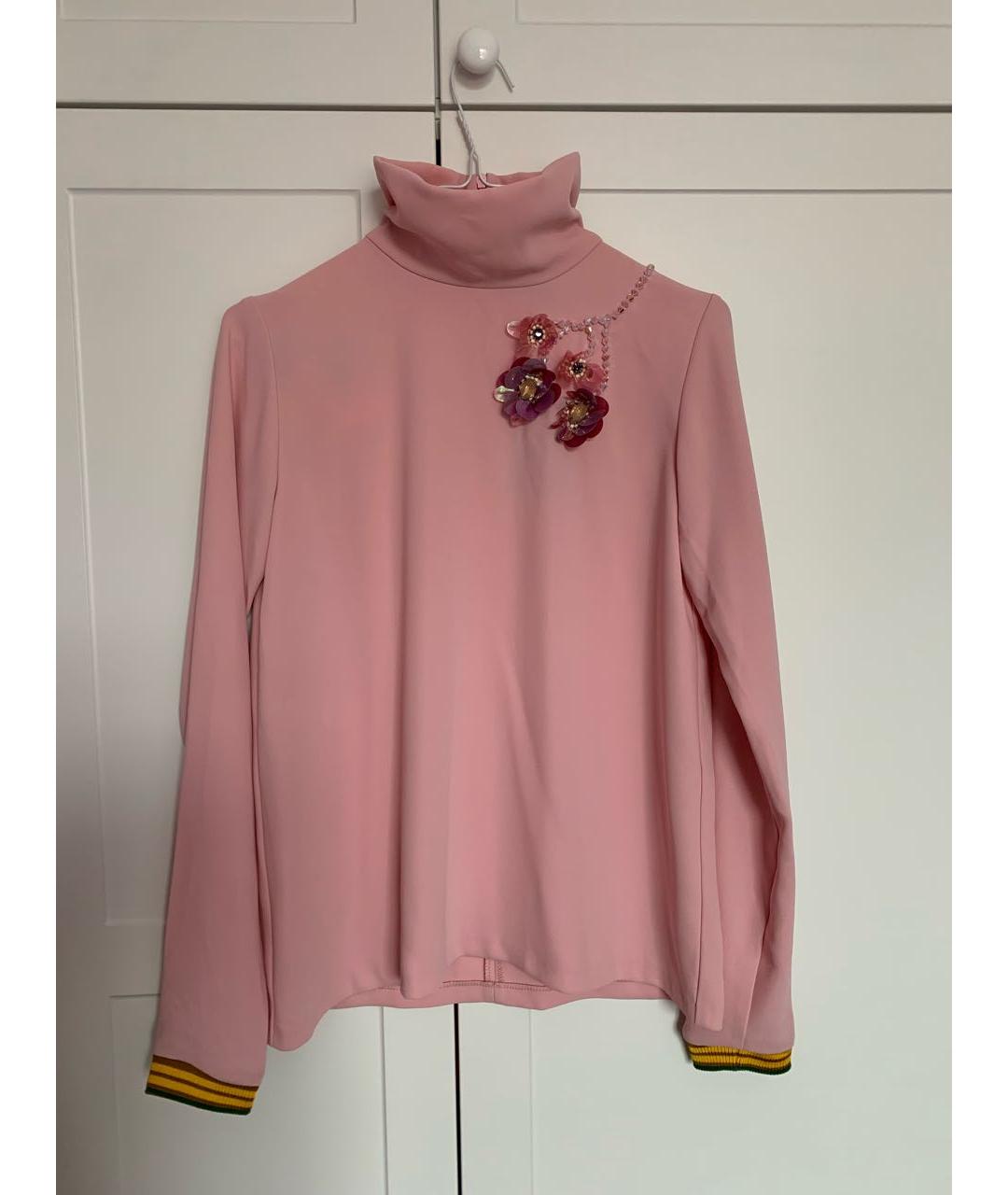 ANOUKI Розовая полиэстеровая блузы, фото 5