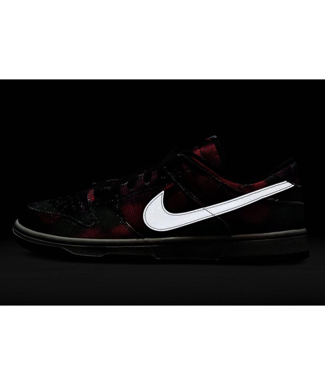 NIKE Мульти текстильные низкие кроссовки / кеды, фото 5