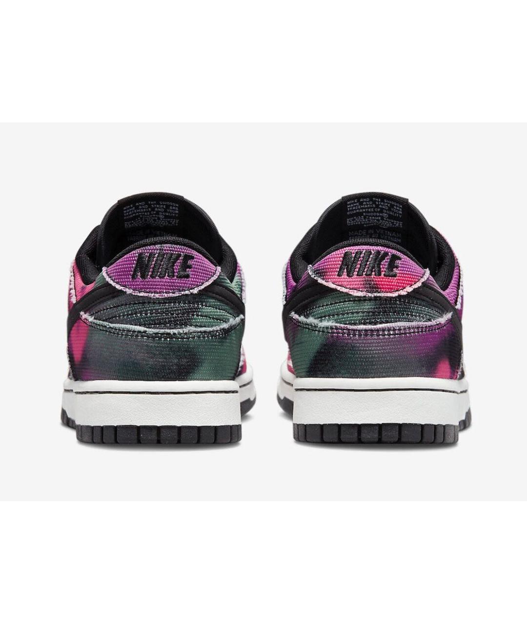 NIKE Мульти текстильные низкие кроссовки / кеды, фото 4