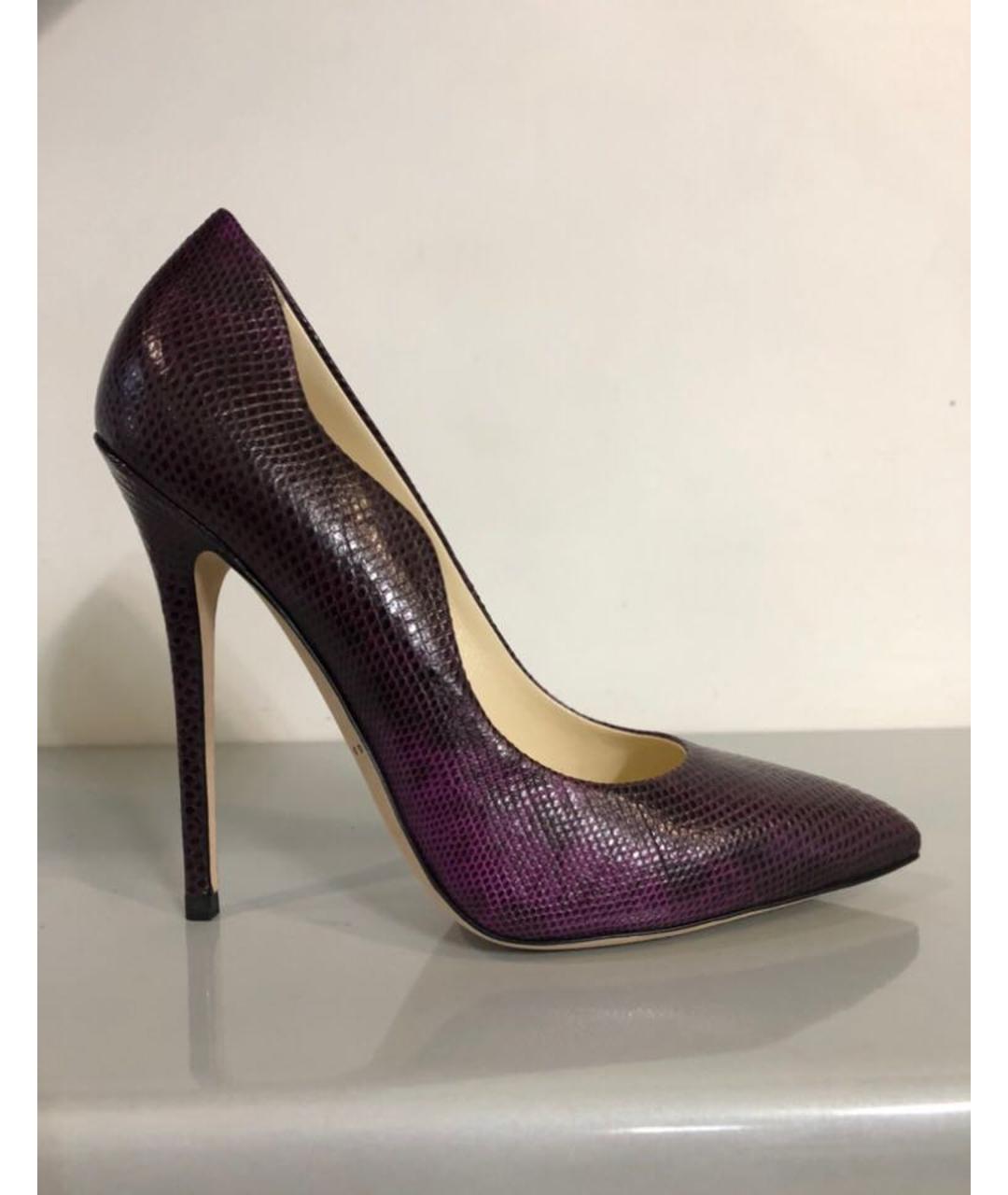 BRIAN ATWOOD Фиолетовые кожаные туфли, фото 6