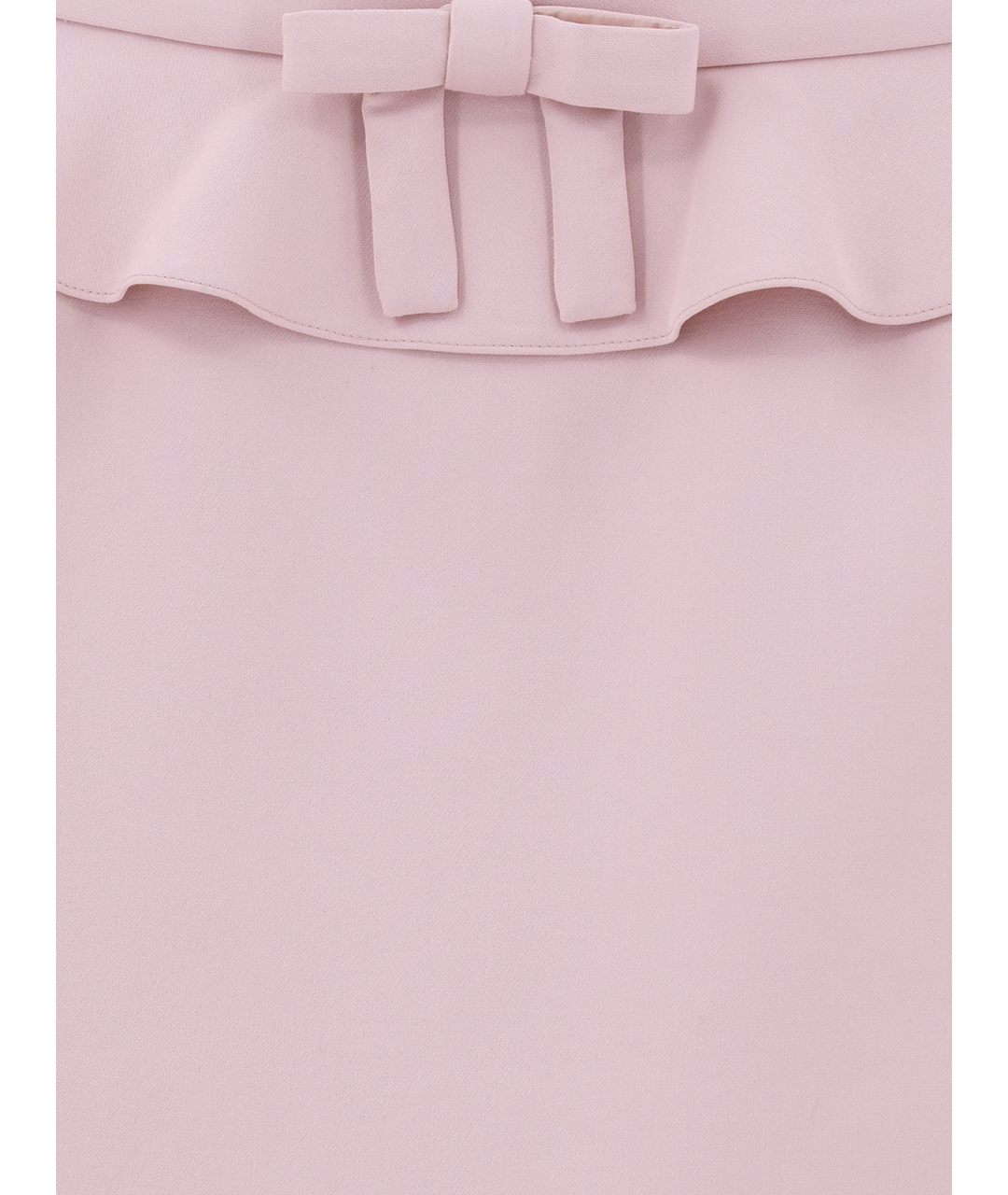RED VALENTINO Розовая хлопко-эластановая юбка мини, фото 4
