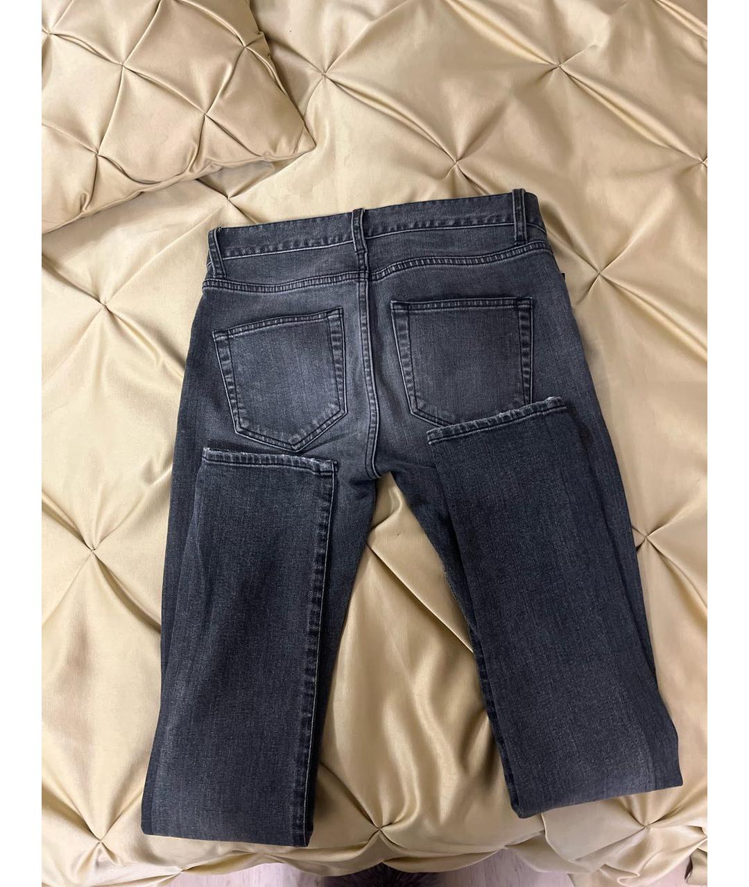 BALENCIAGA Серые прямые джинсы, фото 6