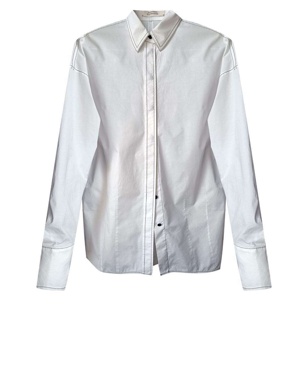 DOROTHEE SCHUMACHER Белая хлопковая рубашка, фото 1