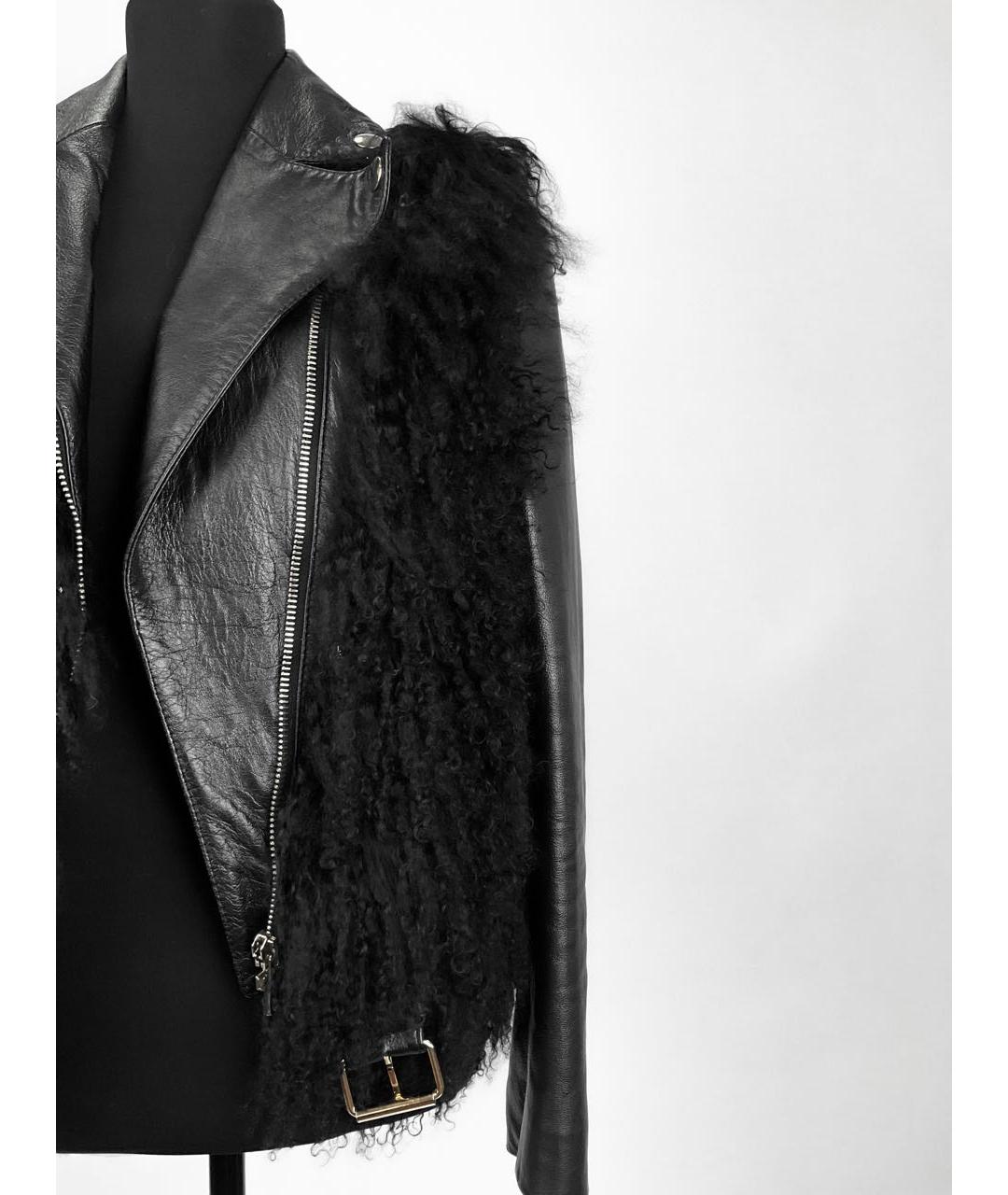 BOUTIQUE MOSCHINO Черная куртка, фото 3